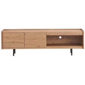 Lazlo Modern Scandinavian TV Stand Entertainment Unit - Oak