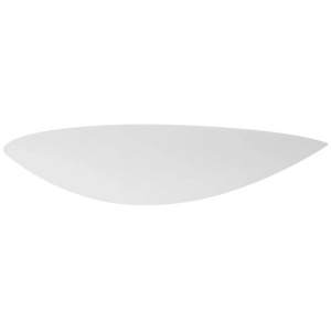 Leone Contemporary Wall Lamp Light Gypsum White Matte