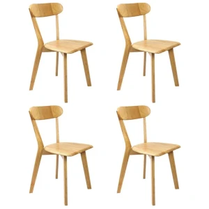 Levede 4x Dining Chairs Wooden Kitchen Chair