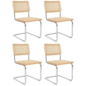 Levede 4x Rattan Chair Dining Chairs