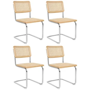 Levede 4x Rattan Chair Dining Chairs
