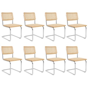Levede 6x Rattan Chair Dining Chairs