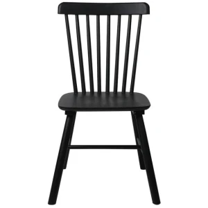 Levede 8x Dining Chairs Kitchen Winsor Black