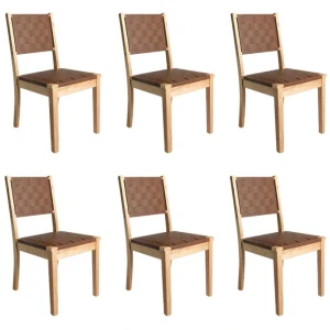 Levede Dining Chairs Accent Chair Lounge x6