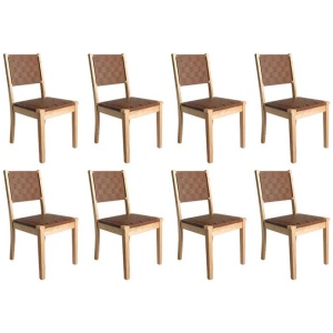 Levede Dining Chairs Accent Chair Lounge x8