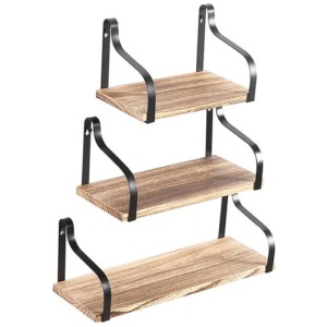 Levede Floating Shelf Brackets Display Shelves Bookshelf Wall Mount Rack Storage