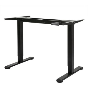 Levede Motorised Standing Desk Frame Only Dual Motor Electric Height Adjustable Black