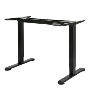 Levede Motorised Standing Desk Frame Only Dual Motor Electric Height Adjustable Black
