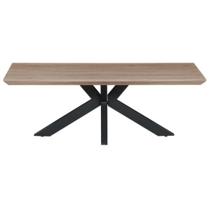 Lexy Rectangular Wooden Coffee Table 120cm - Oak Sonoma