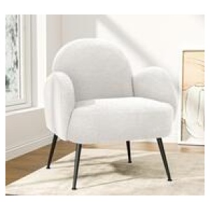 Liesel Armchair White 1 Seater