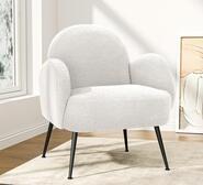 Liesel Armchair White 1 Seater