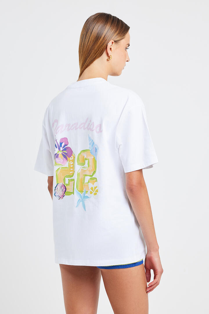Liido Shell Yeah Tee Bright White