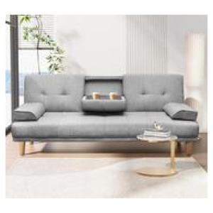 Lioris 3 Seater Sofa Bed Grey