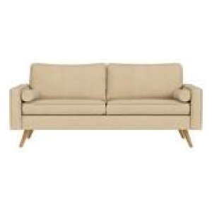 Lisbon 3 Seater Sofa Neutral