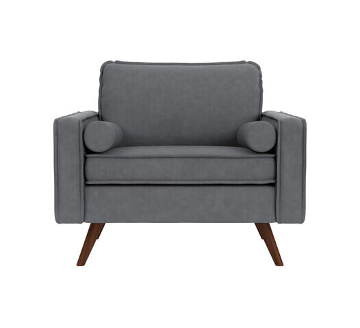 Lisbon Armchair Grey 1 Seater