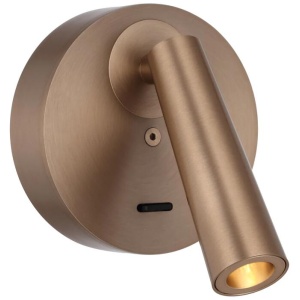 Lodan Industrial Wall Lamp Light Aluminium Copper Matte