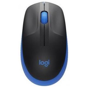 Logitech M190 Wireless Mouse - Blue