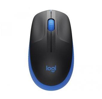 Logitech M190 Wireless Mouse - Blue