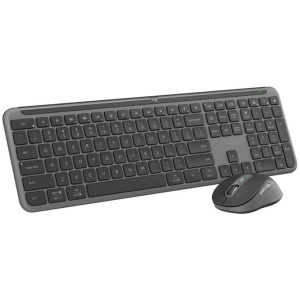 Logitech MK950 Slim Wireless Keyboard & Mouse Combo - Graphite