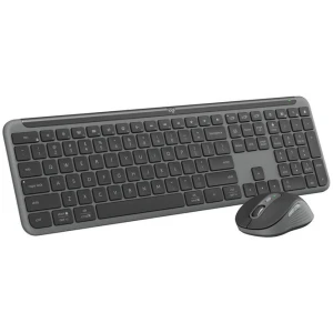 Logitech MK950 Slim Wireless Keyboard & Mouse Combo - Graphite