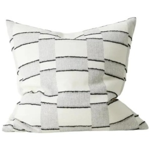 Lorenzo 50cm Mid-Scale Check Cushion by Interior Secrets - AfterPay Available