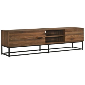 Lucia TV Stand Entertainment Unit W/ 1-Door 2-Drawers 180cm - Walnut