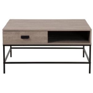 Lyra Lift-Up Retangular Coffee Table W/ 1-Drawer - Oak