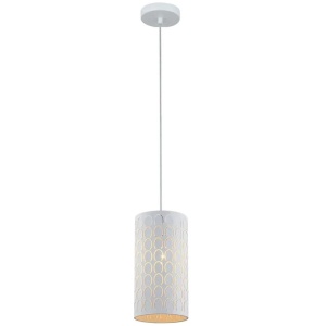 MODELLO Pendant Lamp Light Interior ES Embossed White Oblong OD130mm