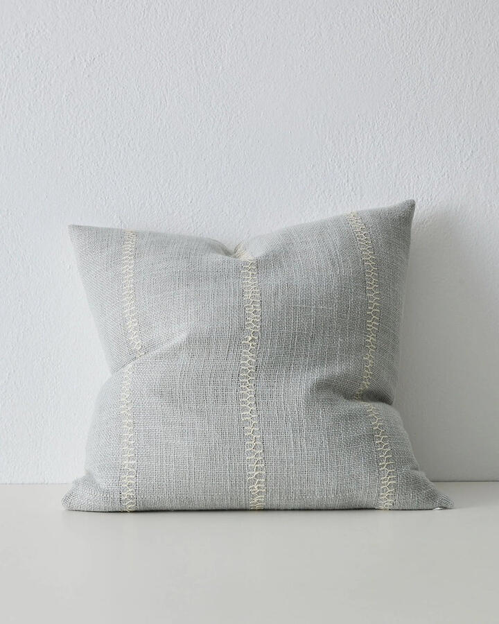 Maddalena 50x50cm Cushion - Glacier by Interior Secrets - AfterPay Available