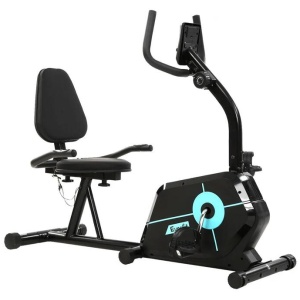 Magnetic Recumbent Exercise Bike Fitness Cycle Trainer Gym Equipment