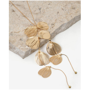 Magnolia Petal Necklace