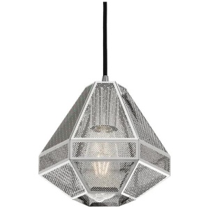 Magnus Contemporary Pendant Hanging Lamp Light Metal Chrome