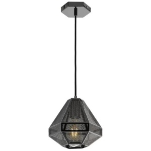 Magnus Contemporary Pendant Hanging Lamp Light Metal Gun Metal
