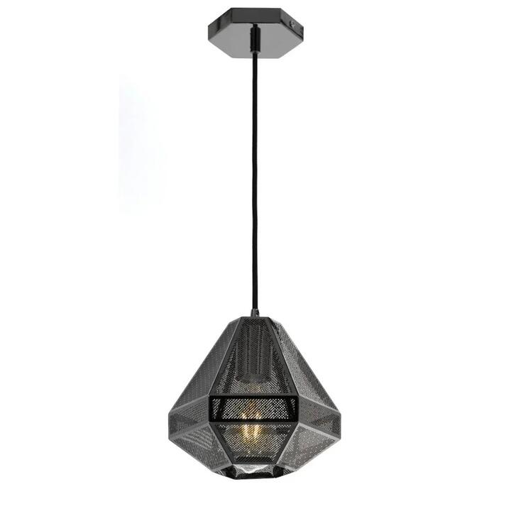 Magnus Contemporary Pendant Hanging Lamp Light Metal Gun Metal