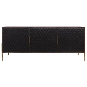 Mandawa Leather Buffet Unit Sideboard Storage Cabinet