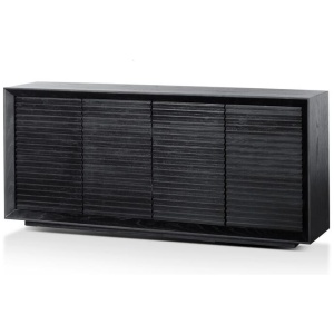Maribel 1.8m Wooden Sideboard - Black Oak - Last One by Interior Secrets - AfterPay Available