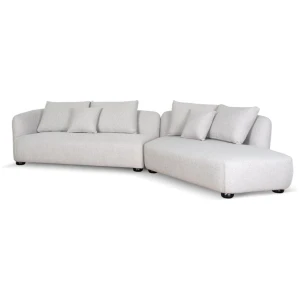 Marius 3 Seater Right Chaise Sofa - Sterling Sand by Interior Secrets - AfterPay Available