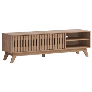 Mark Wooden TV Stand Entertainment Unit W/ 2-Doors 160cm - Oak