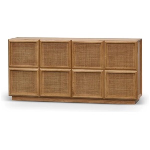 Marquis 1.8m Rattan Door Sideboard - Natural by Interior Secrets - AfterPay Available