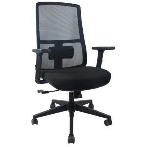 Mars Mesh Back Fabric Seat Computer Working Task Office Chair Black