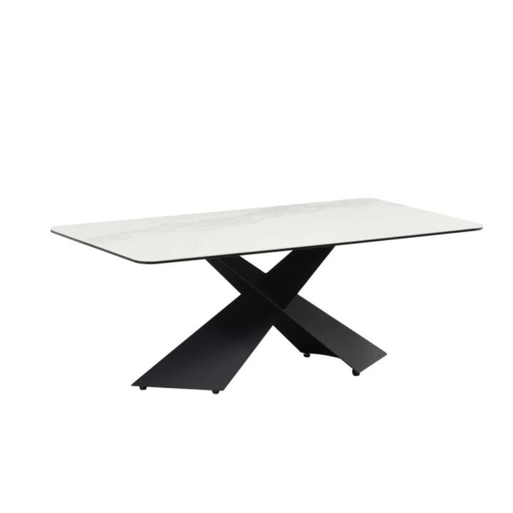 Martina Modern Rectangular Coffee Table Ceramic - Vermont