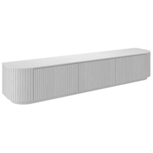 Marty 2.4m TV Entertainment Unit - Full White Oak by Interior Secrets - AfterPay Available