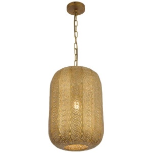 Masya Vintage Pendant Hanging Lamp Light Metal Antique Brass Antique