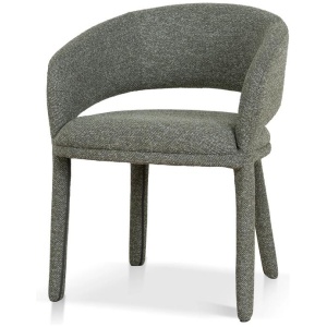 Matteo Dining Chair - Twill green by Interior Secrets - AfterPay Available