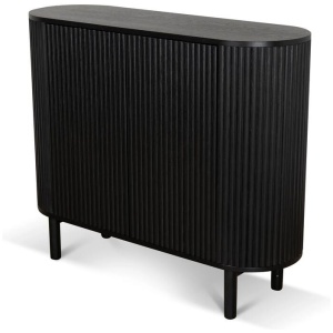 Melita 1.2m Sideboard Unit - Full Black by Interior Secrets - AfterPay Available