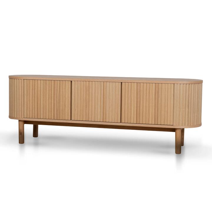 Melita 1.6m TV Entertainment Unit - Natural by Interior Secrets - AfterPay Available