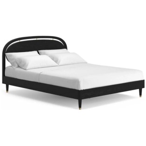 Melody Bed Frame Java Black Queen