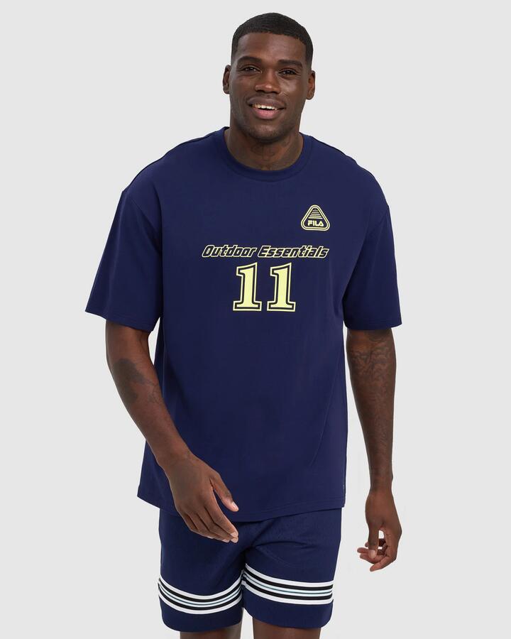 Men's Danilo Tee - MARITIME BLUE - MARITIME BLUE