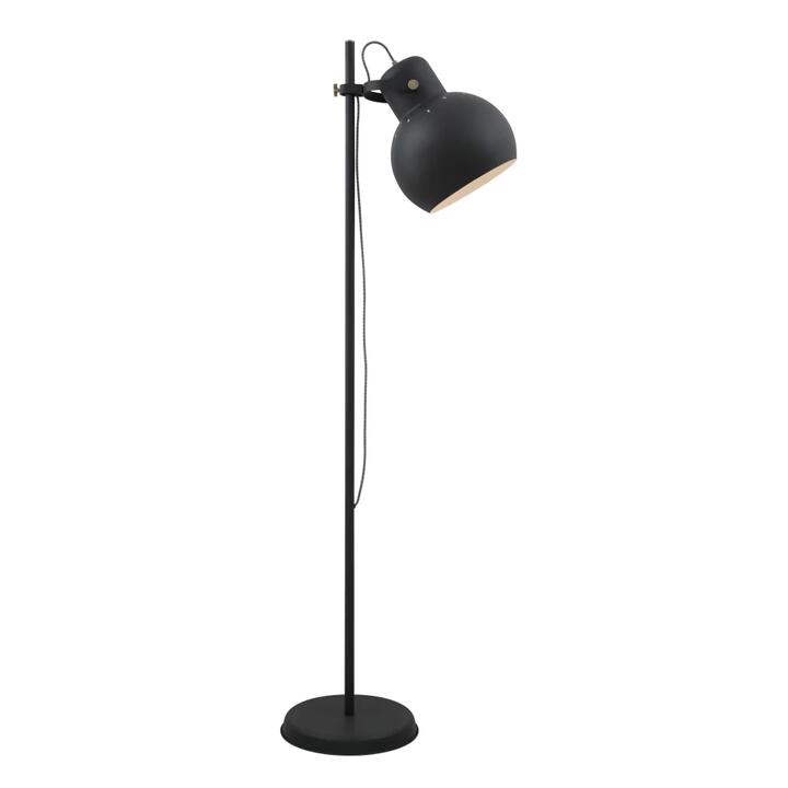 Mento Modern Standing Floor Lamp Light Metal Dark Grey Antique Brass Matte Sand