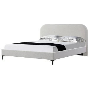 Meredith Queen Bed Frame - Cream White by Interior Secrets - AfterPay Available